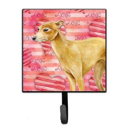 Carolines Treasures Italian Greyhound Love Leash or Key Holder BB9785SH4